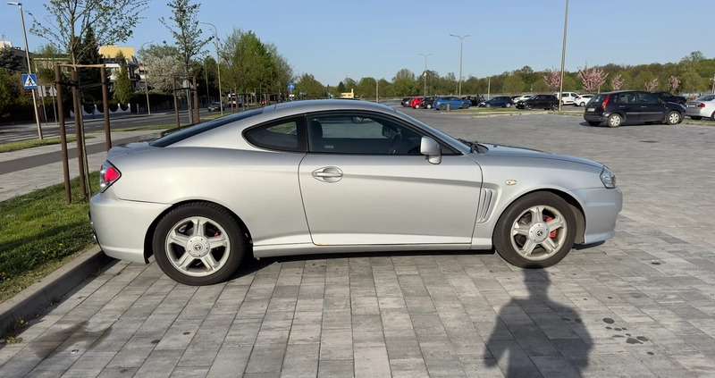 Hyundai Coupe cena 13500 przebieg: 227000, rok produkcji 2003 z Świdnica małe 137